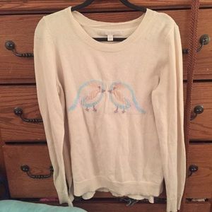 LC Lauren Conrad bird sweater
